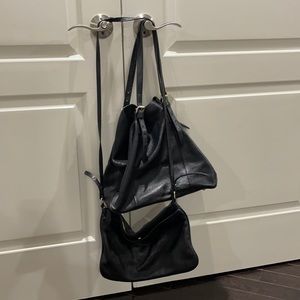 Tote with matching crossbody